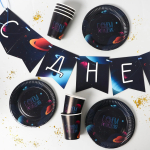 Фотография товара Набор бумажной посуды Страна Карнавалия Космический мир