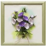 Волшебная Мастерская 3D картина из фоамирана Колокольчики (FM-09)