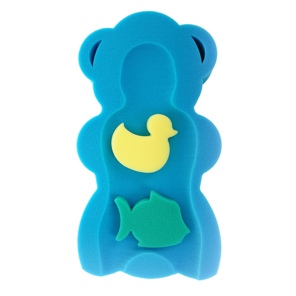 Фотография товара BAMBOLA Губка для купания MAXI 54*30*3 см +2 губки Синий