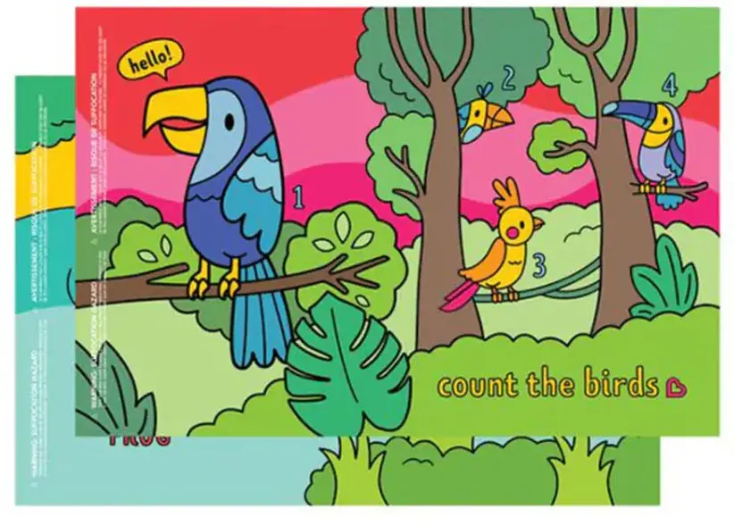 Набор одноразовых ковриков для кормления Munchkin Story Mat™ 18 штук