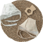 Фотография товара Чепчик Зайкин KiDi kids, р. 18, рост 56-62 см, арт. 706.1(Зв-Зай)