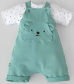 Фотография товара KiDi kids Комплект 2 предмета "Я гуляю", футер+кулир, полынь, р. 22