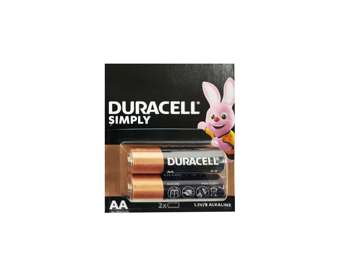Батарейки Duracell 2х1,5 AA