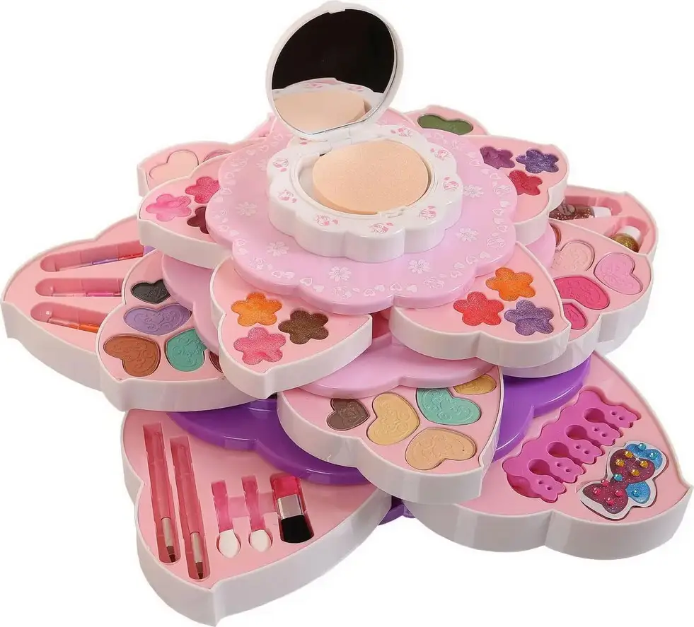 Зефирка романтическая серия. Набор декоративной косметики для девочек в кейсе Праздничный тортик