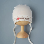 Фотография товара Шапочка-котелок Little Star Я люблю Маму и папу 42 см