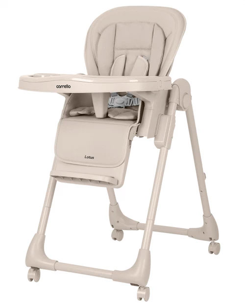 Стульчик для кормления CRL-12101 Lotus Dune Beige Стульчик для кормления CRL-12101 Lotus Dune Beige