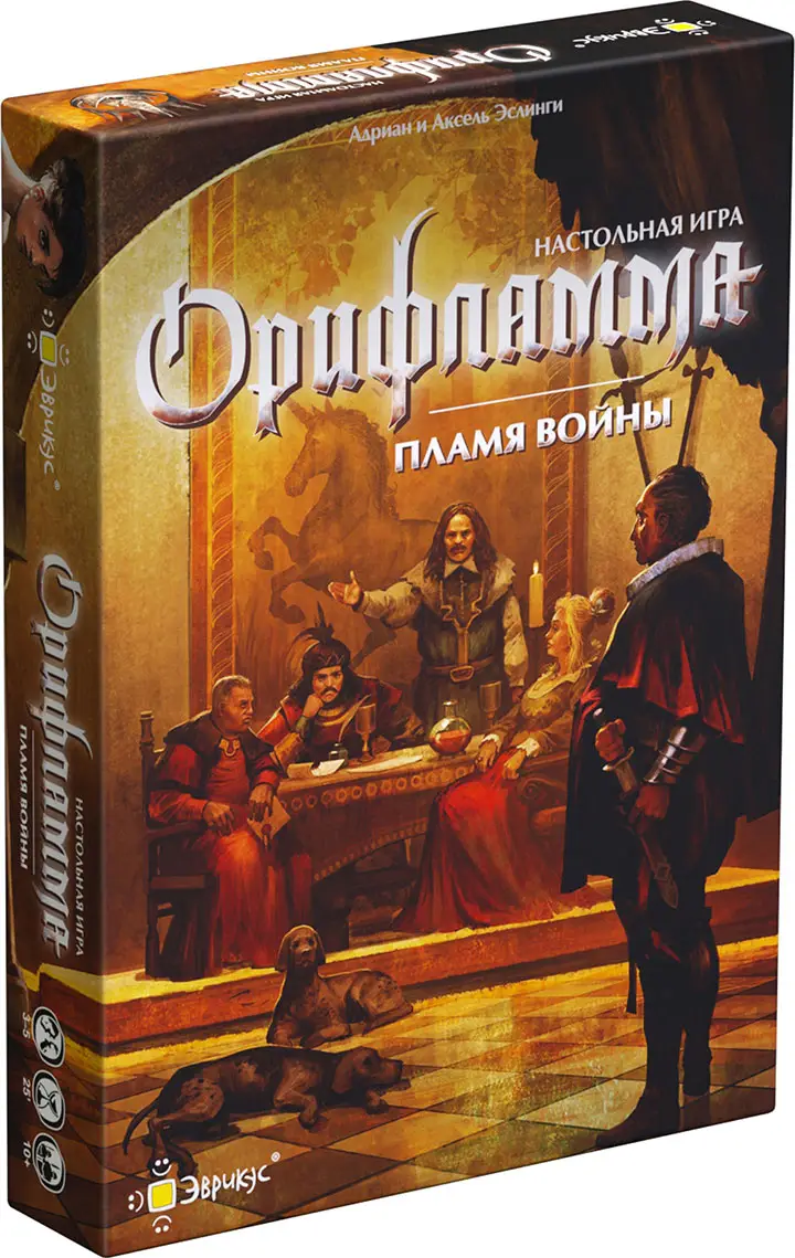 Игра настольная Орифламма. Пламя войны Эврикус