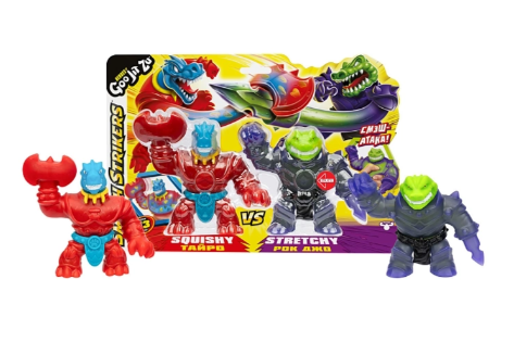 Фотография товара Гуджитсу Игровой набор Рок Джо VS Тайро Смэш Страйкерс тянущиеся фигурки GooJitZu