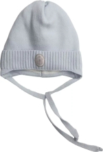 Фотография товара Шапка Наследник Выжанова демисизонная на завязках, р. 40-42, цвет голубой