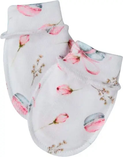 Антицарапки Little Star Макаруны 2 пары Белый 62