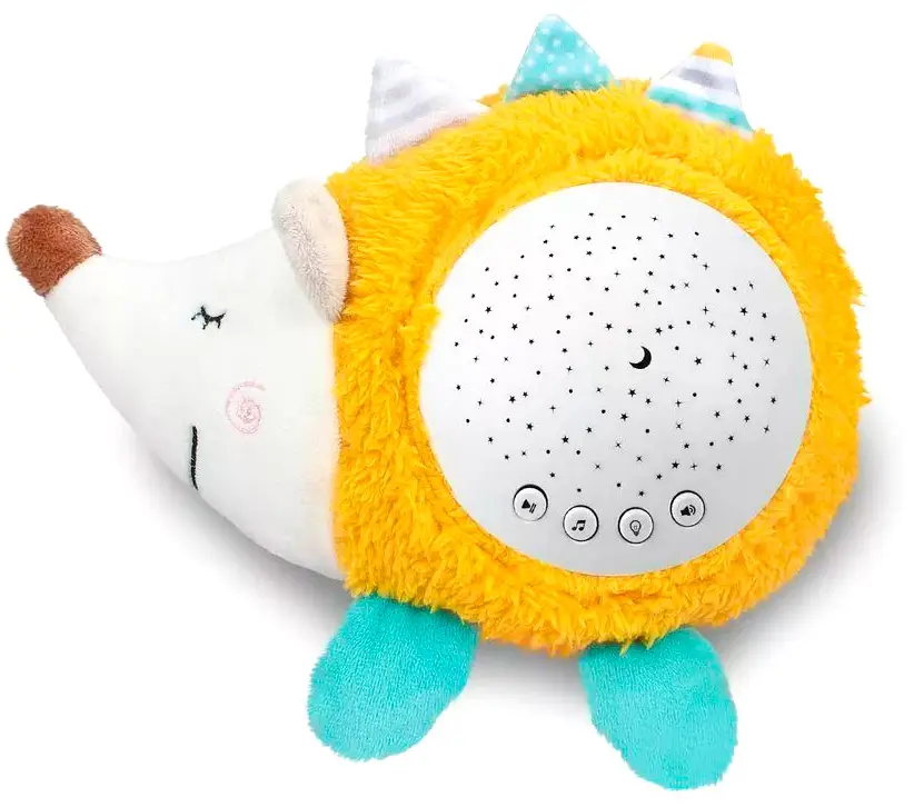 Музыкальная игрушка-проектор Starry Night Hedgehog желтый