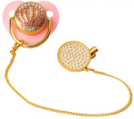 Фотография товара Соска Luxury Baby с короной розовый 0-6 месяцев