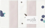 Набор платочков-слюнявчиков Mjolk Голубика, 20х20 см