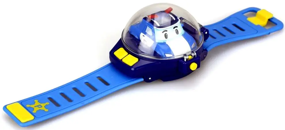 Часы с мини машинкой на ДУ