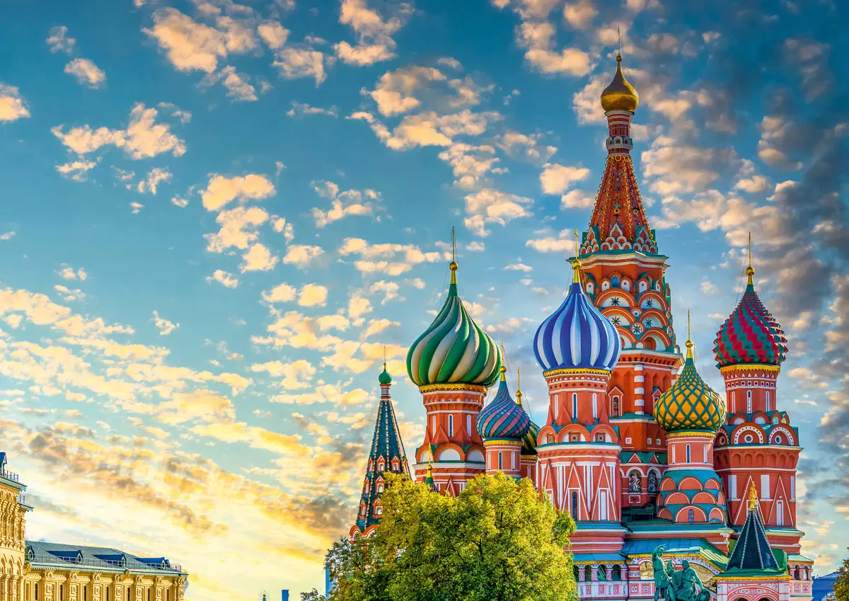 Пазл Фрея В центре столицы, 1000 элементов