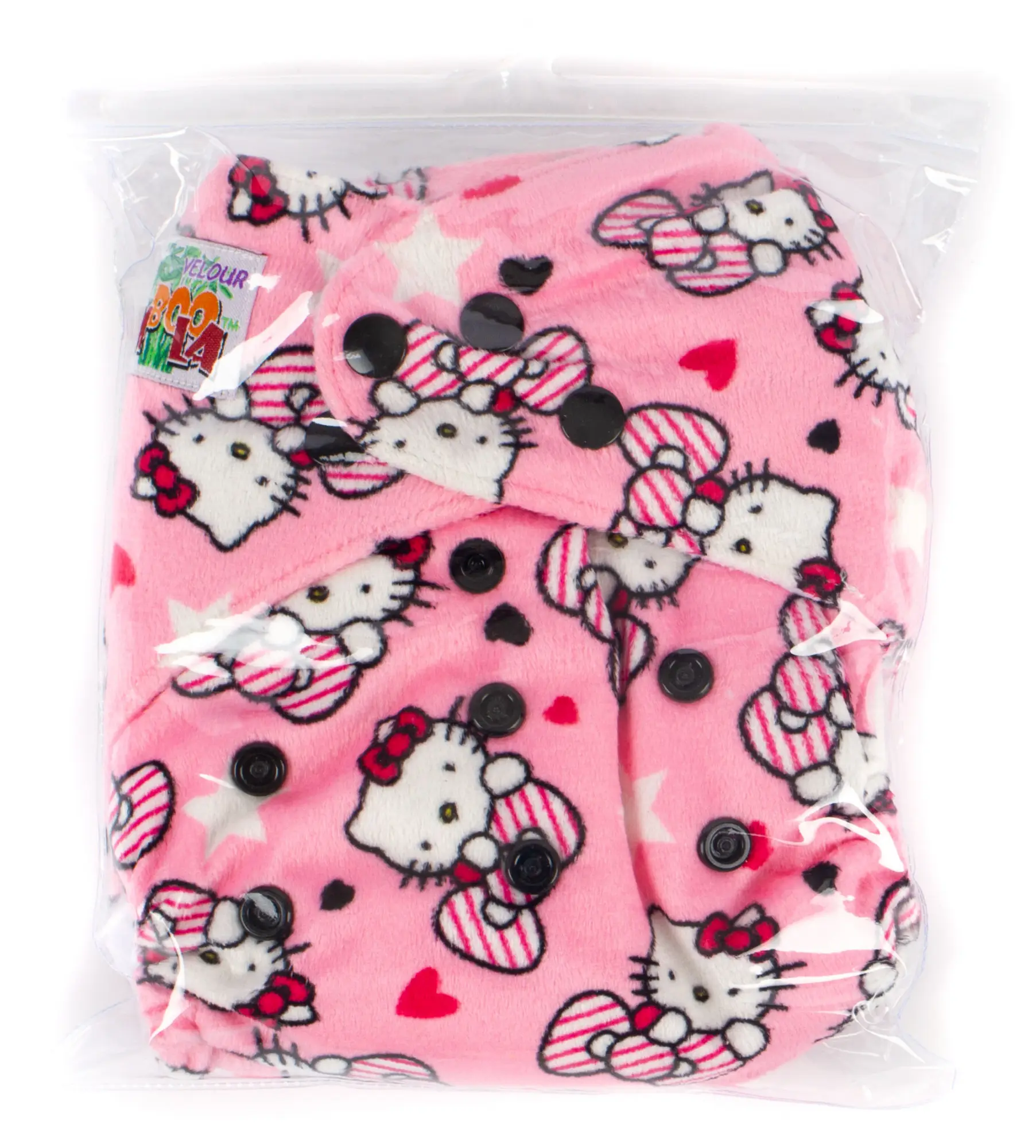 Многоразовый подгузник BAMBOOLA Premium Velour 3-16 кг +1 вкладыш