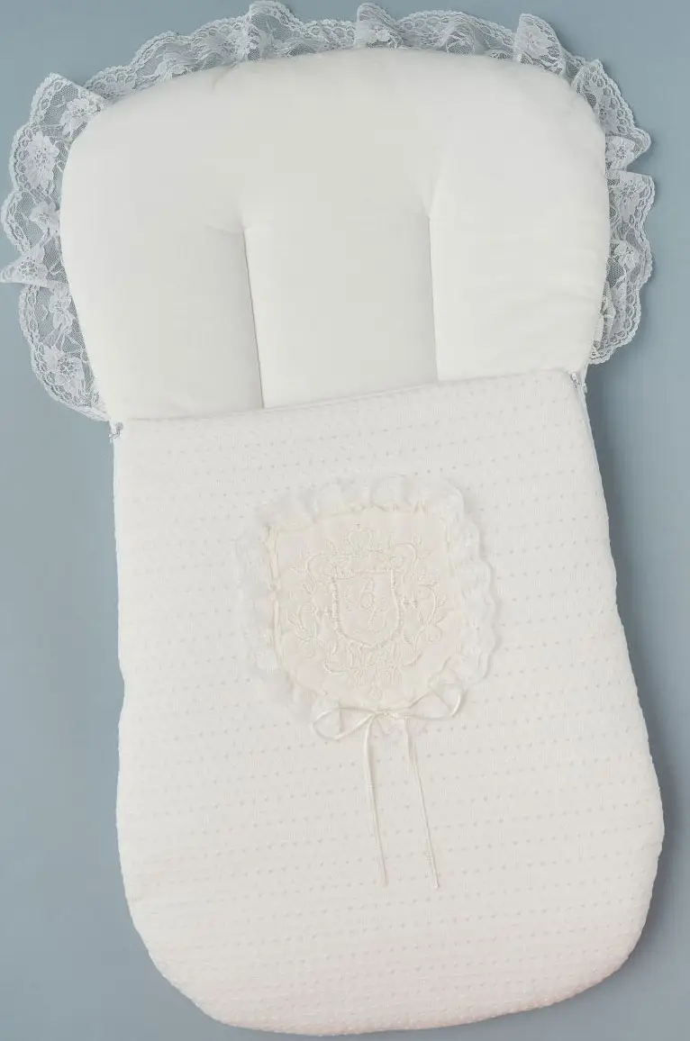 Конверт "Lackshery" Little Star на 2-х молниях с ортопедической спинкой, крем