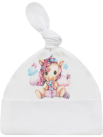 Фотография товара Шапочка Luxury Baby Единорожка, белый