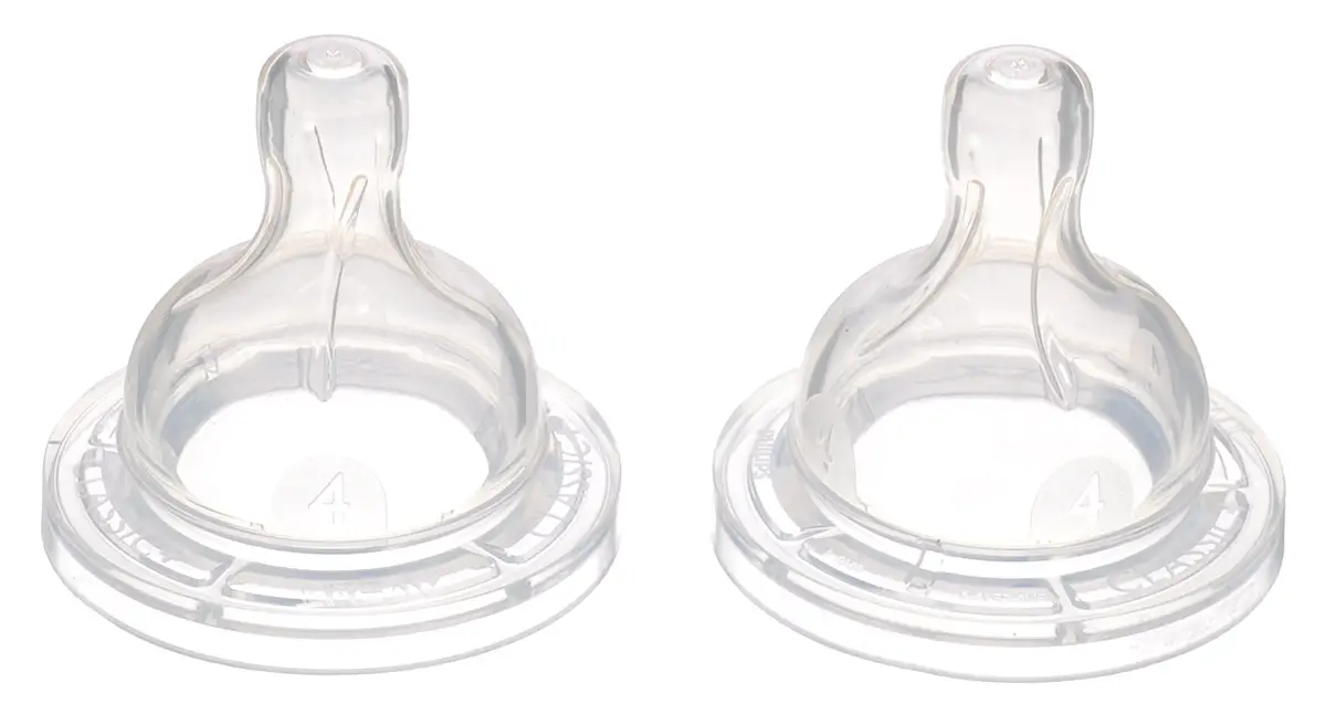 Соска силиконовая быстрый поток Philips Avent Classic+ 6m+ 2 штуки