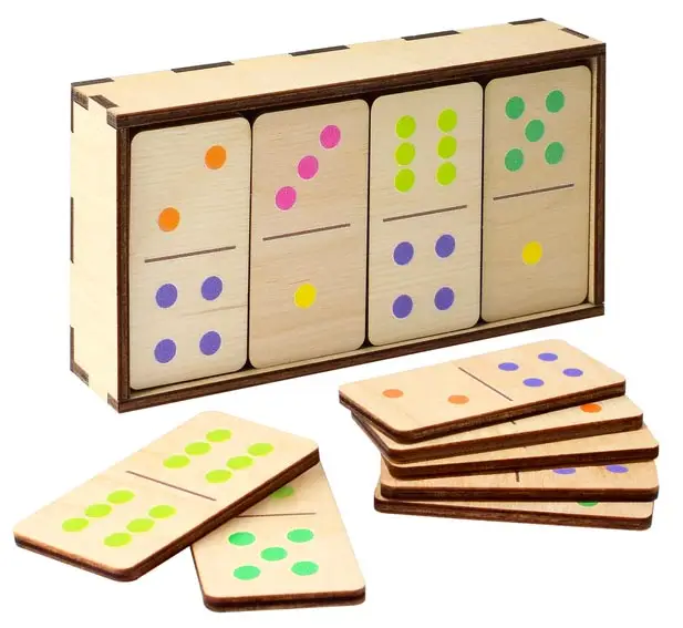 Настольная игра Домино ПК Лидер классическое. Артикул 17120