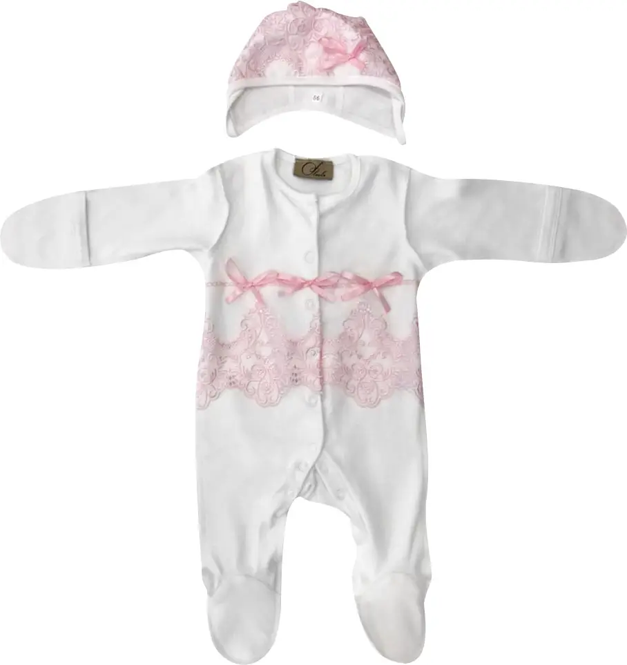 Комплект для девочки Fleole Юнона комбинезон, чепчик 50 см