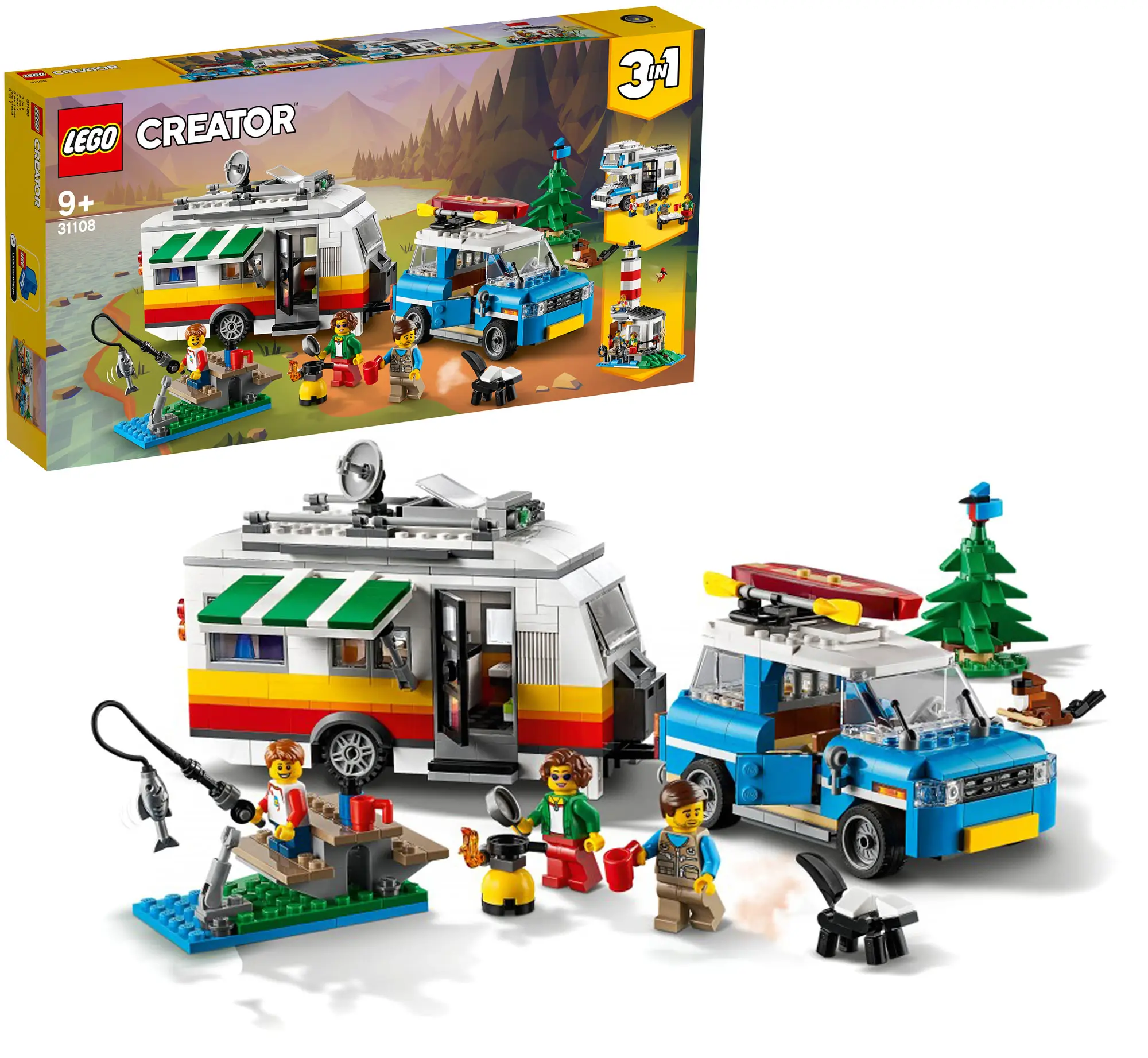 Конструктор LEGO Creator 31108 Отпуск в доме на колесах