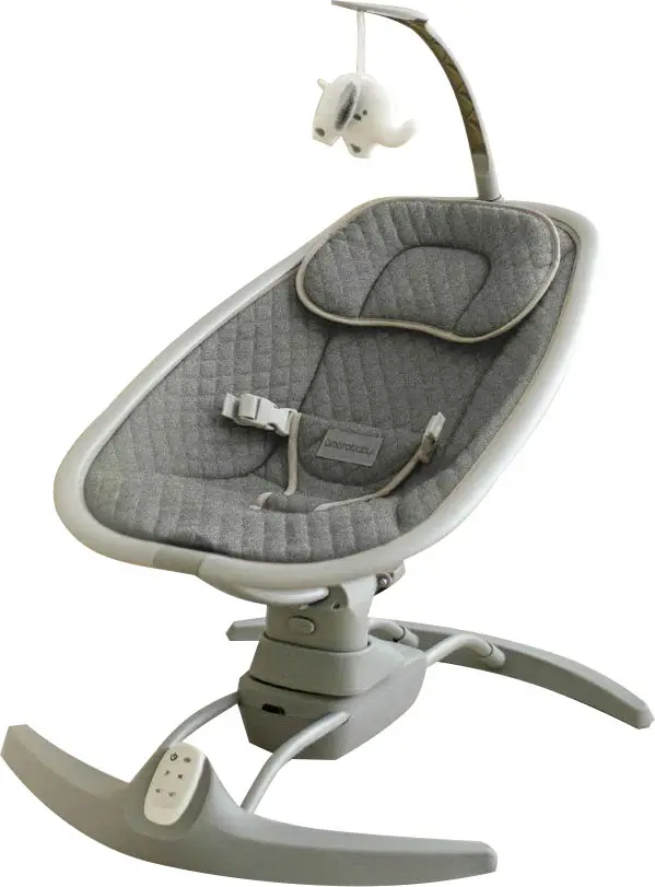 Электронные качели Amarobaby Super Swing, серые