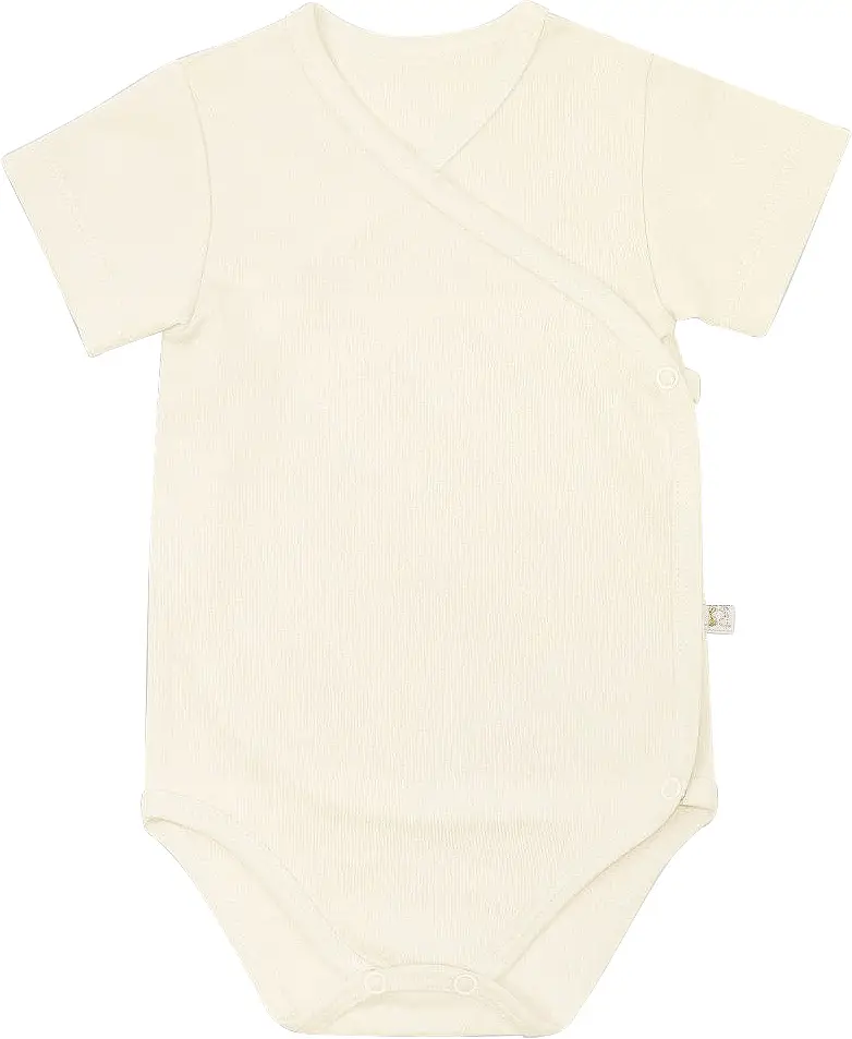 Комбинезон Боди Кимоно Фабрика Бамбук молочный, 68