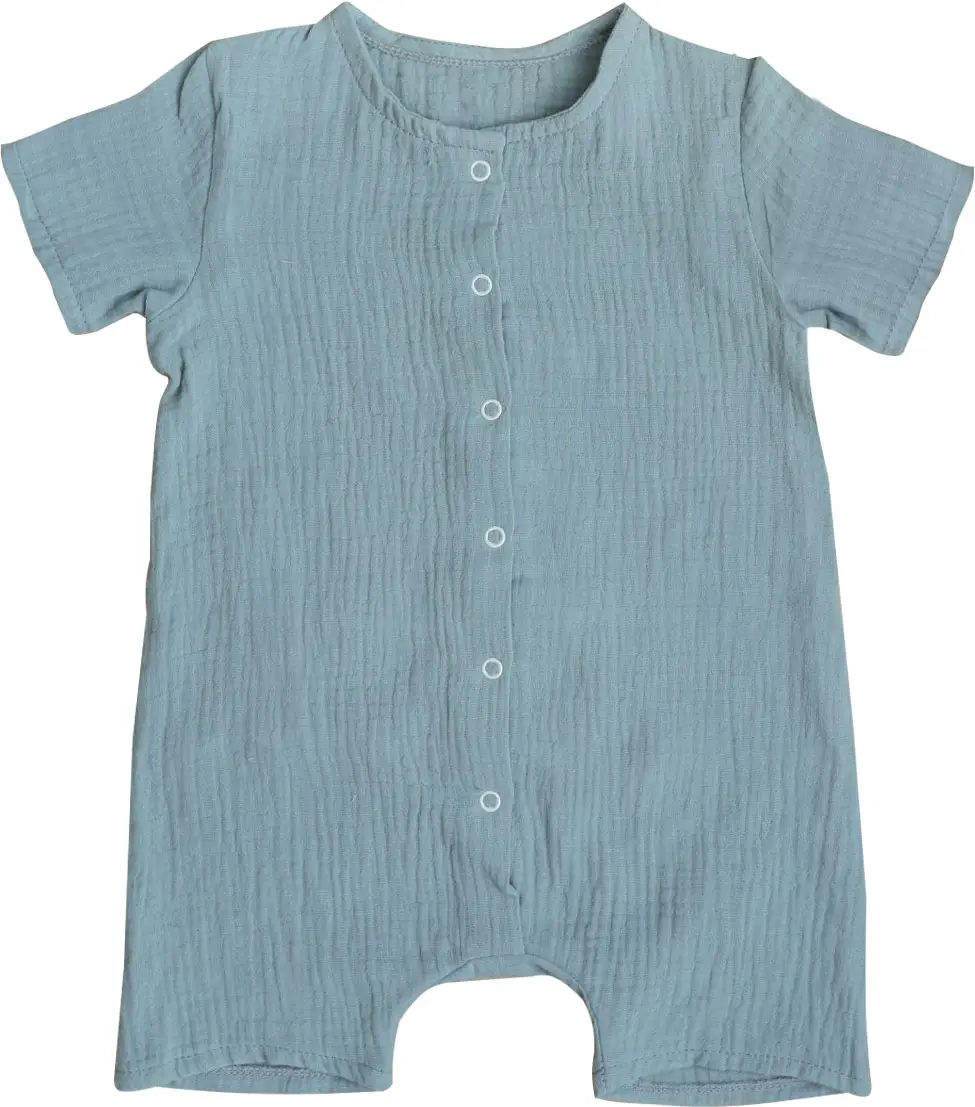 Песочник муслиновый, бирюзовый,  размер 56, М-014