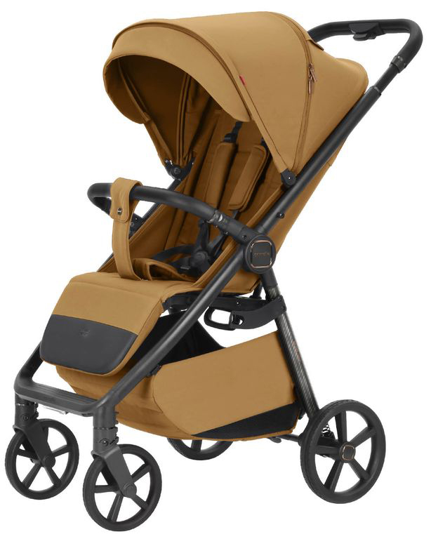 Детская коляска прогулочная  CARRELLO  Bravo carbon CRL-5530 Ginger Beige