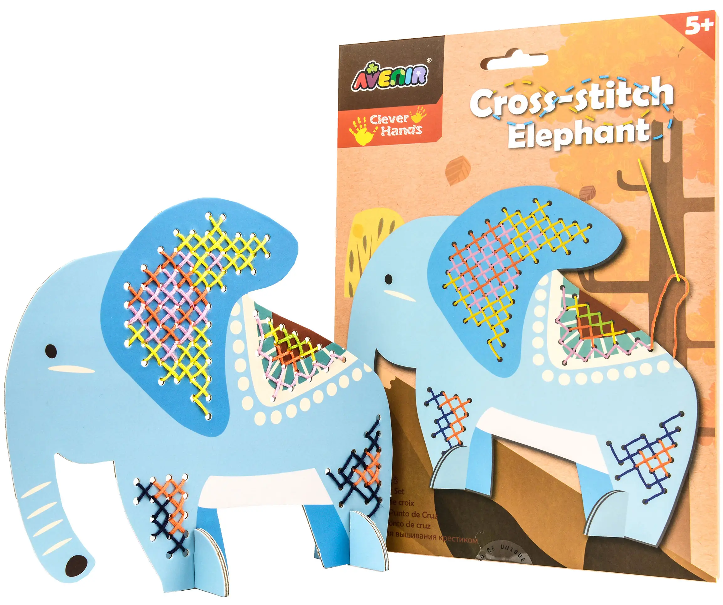 Набор для вышивания крестиком Avenir Слон