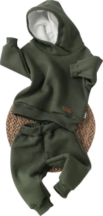 Фотография товара Спортивный костюм Оверсайз KiDi kids, р. 28, рост 86-92 см, футер, хаки