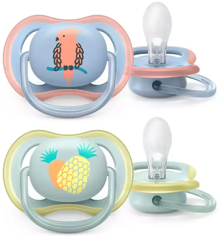 Пустышка Philips Avent Ultta Air ананас, попугай Philips Avent