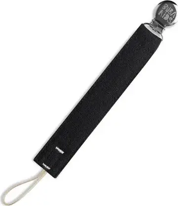 Держатель для пустышки из крапивы Buba Kids Рами Черный