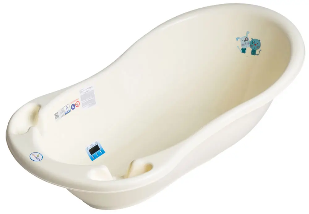 Ванночка Tega Baby Dog and Cat 86 см жёлтый