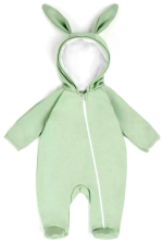 Фотография товара Комбинезон Amarobaby Bunny мятный 56-62