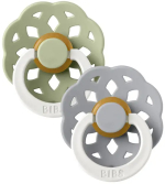 Фотография товара Набор пустышек Bibs Boheme Sage Glow, Cloud Glow 0-6 месяцев