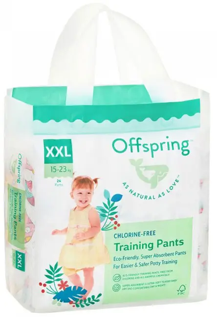 Подгузники-трусики Offspring Совы XXL 15-23 кг 24 штук