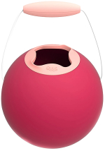 Фотография товара Ведёрко для воды Quut Ballo вишнёвый красный + сладкий розовый