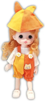 Фотография товара Кукла с шарнирами Солнышко, размер 16 см, с аксессуарами