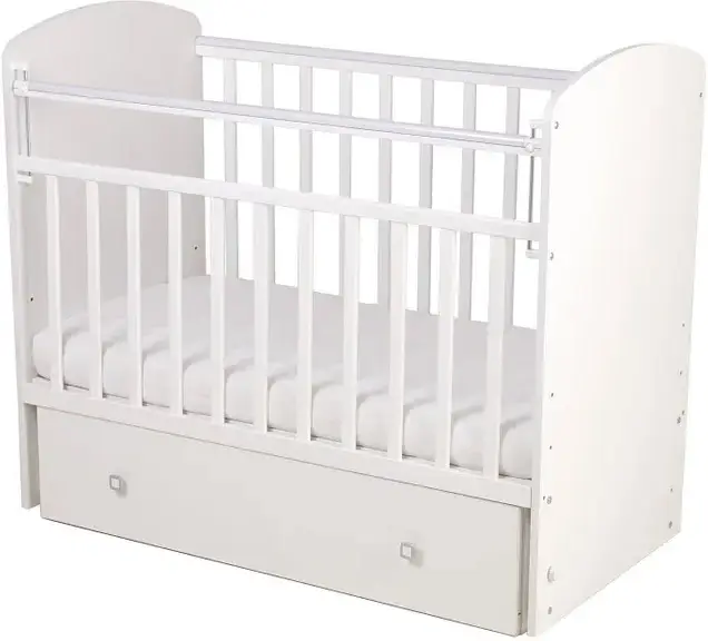 Кроватка детская Фея 750, белая