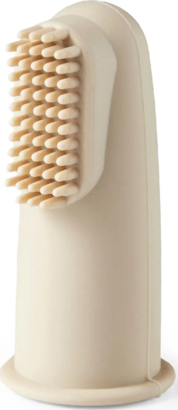 Щетка зубная на палец Happy Baby, sand