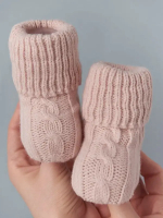 Фотография товара Носочки вязаные Little Star слоновая кость 12 см