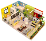 Румбокс Hobby Day M043 Квартирный вопрос