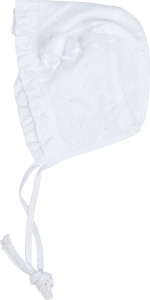 Головной убор детский чепчик, р. 42, белый, арт. Te-5 Головной убор детский чепчик, р. 42, белый, арт. Te-5
