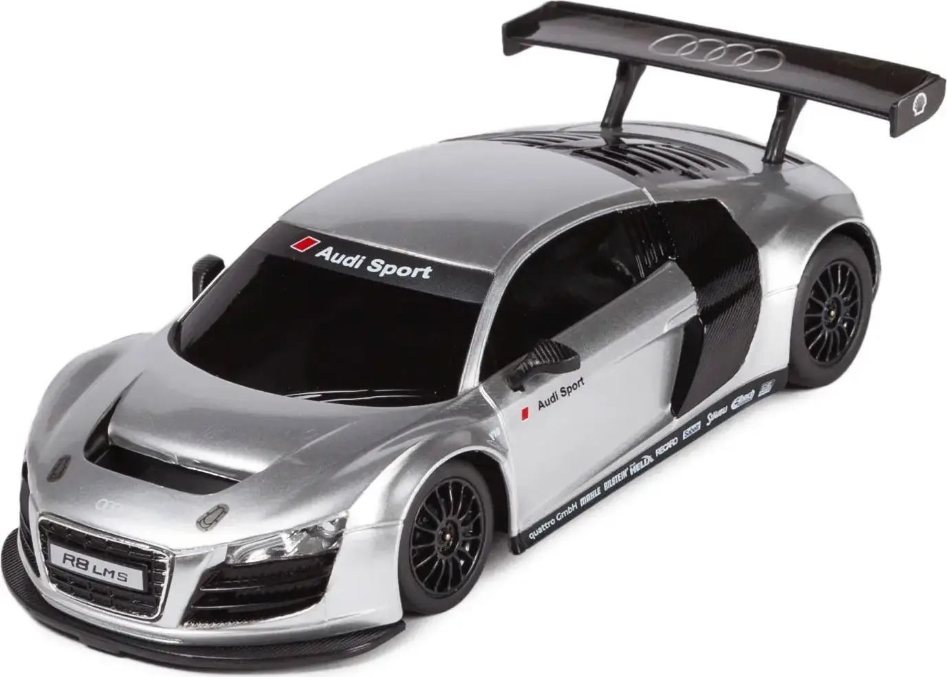 Машина Audi R8 Rastar, серебряная, 1:24, арт. 46800S
