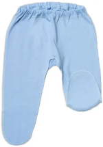 Фотография товара Ползунки детские, цвет голубой, размер 50