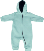 Фотография товара Комбинезон Little Big Star, футер, малахит, размер 44-68