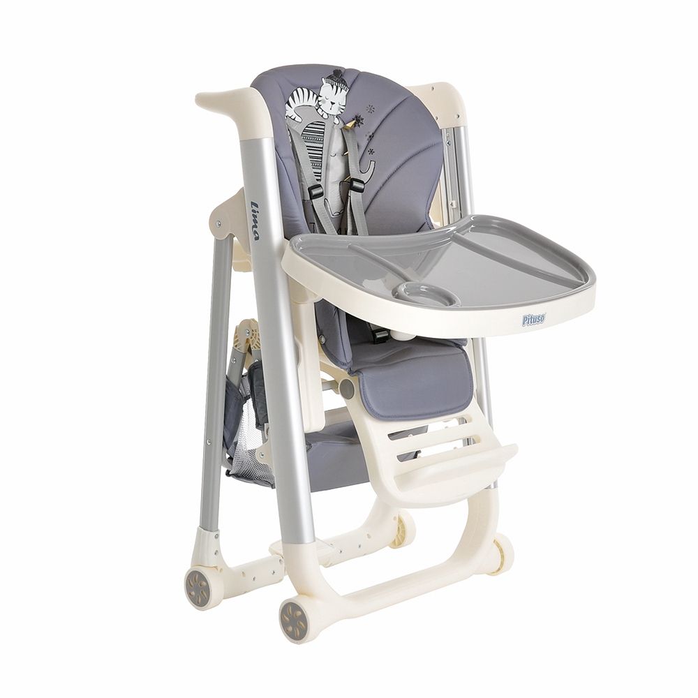 Стул для кормления Pituso Lima Grey