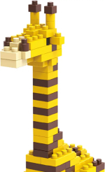 Фотография товара Конструктор пластиковый №08 Жираф Поделкин, 146 элементов